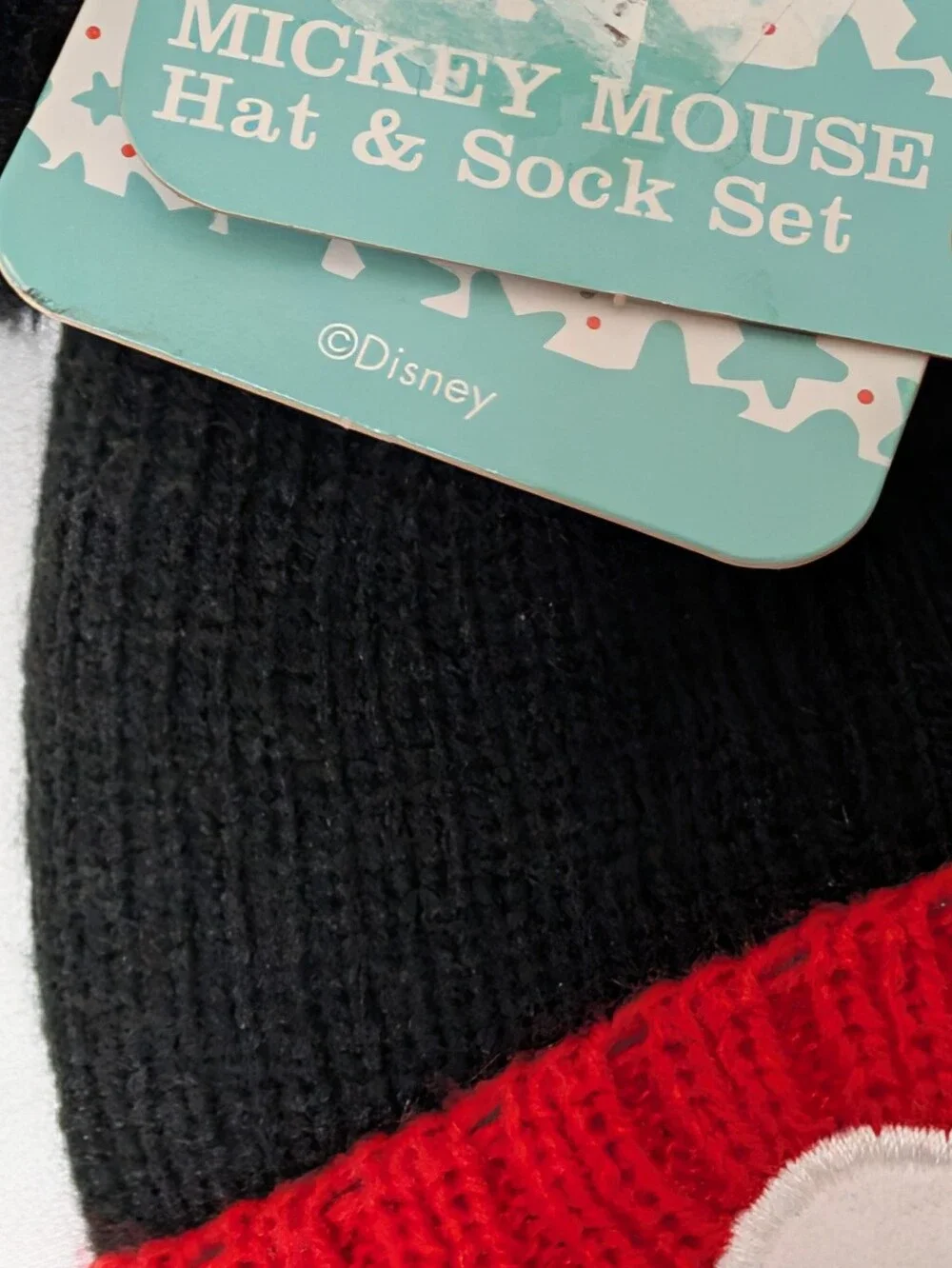 Disney Baby Mickey Mouse Hat & Sock Set 0–12 Months NWT